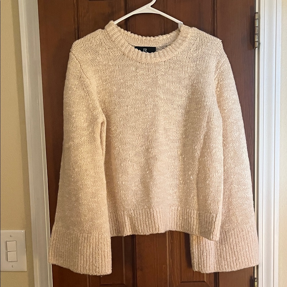 Banana Republic Cream Knit Sweater